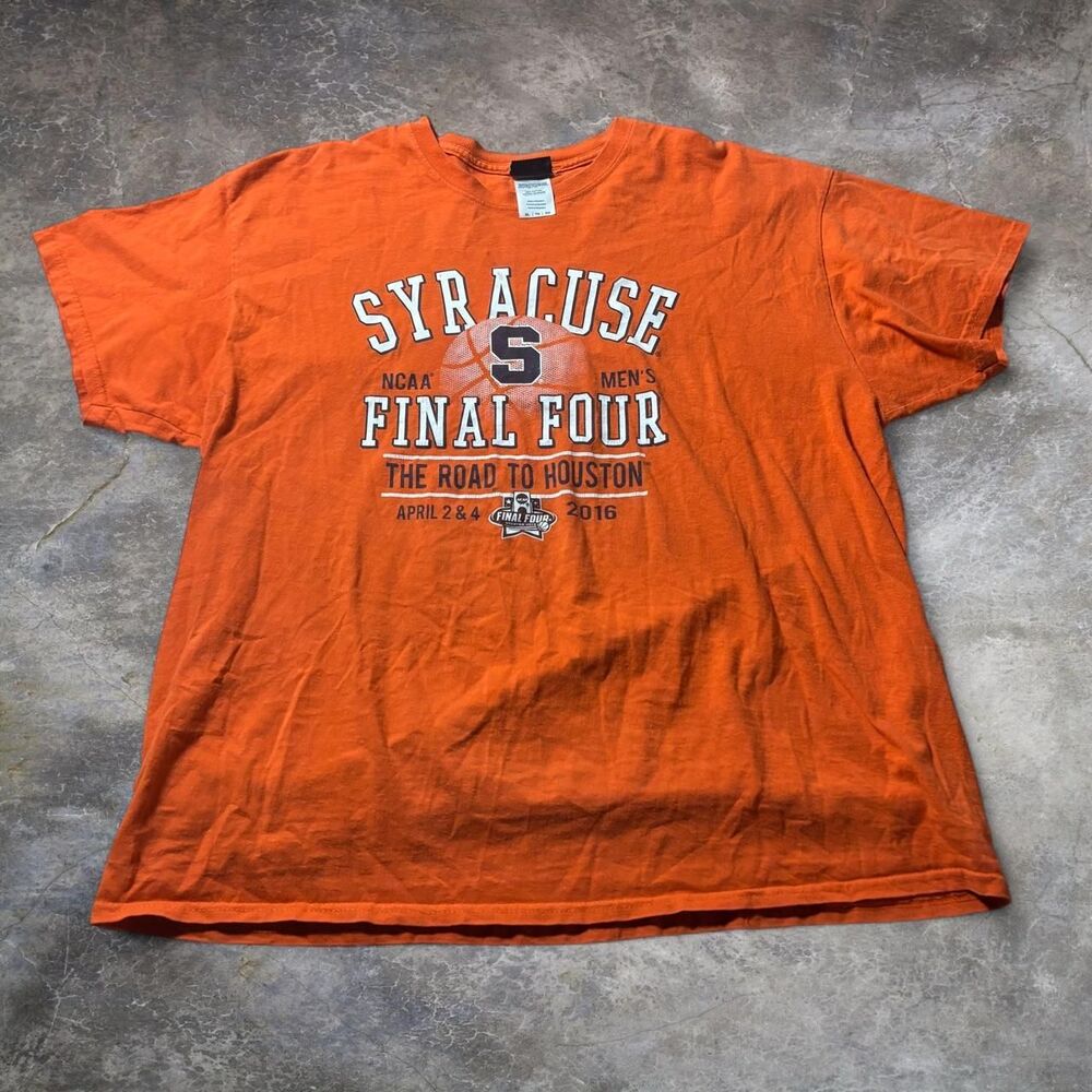 Blue 84 Syracuse Shirt Mens Orange XL University NCAA 2016 Final Four Basketball